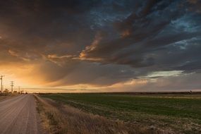 Country Road in Colorado