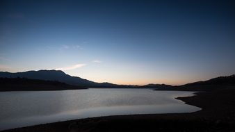 Landscape Picture of the calm water in viÃ±uela