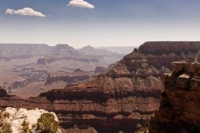 sunny grand canyon