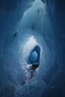 Hiking in the glacier