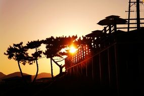 Rural landscape in Korea