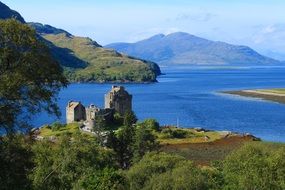 castle in the Highlands and Islands of Scotland