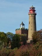 lighthouse at Cape Arkona on the Baltic Sea
