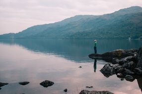 Lake in Higlands,Scotland