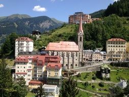 Alpine village in Bad Gastein