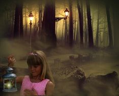 Girl Lantern Forest Mysticism