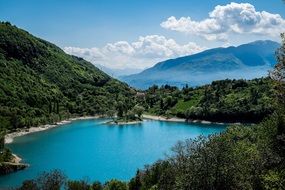 Clean Blue lake