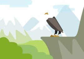 grey Eagle hills drawing