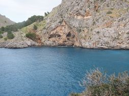 wonderful sea bay in Mallorca