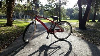 bicycle for outdoor activities in the park