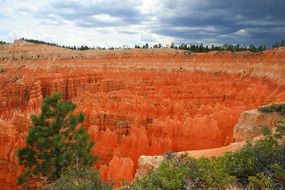 landscape in bryce canyon