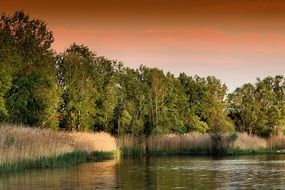 landscape of most beautiful Lake