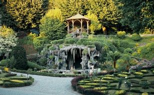 Cave in a park