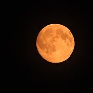 Full red Moon