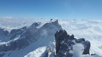 stunningly beautiful Drusenfluh Alpine