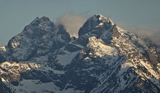 snowy Mountains Tatry The High Tatras