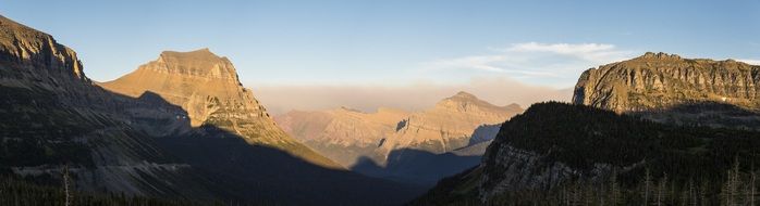 Landscape of Logan Pass