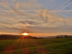 unimaginable Setting Sun