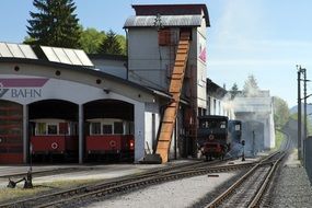 Mountain railway of the Achensee Bahn, Austria