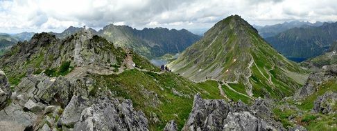 Tatry mountains in Poland