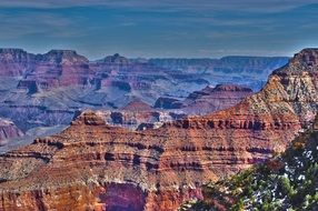 panoramic view of rocky canyon colorado