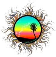 logo for palm tree paradise