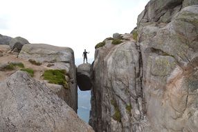 Kjerag is a mountain in norway