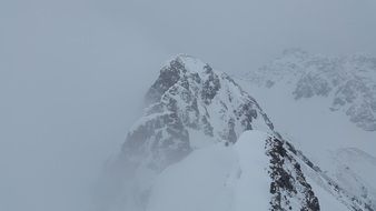 winter in the mountains in Oberstdorf