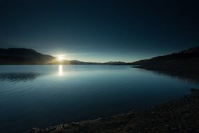 dawn over malaga