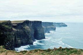 Cliffs on a Coast