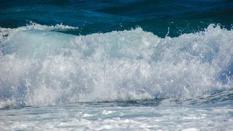 boiling ocean waves