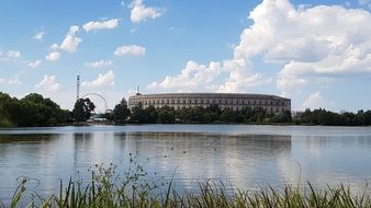 Panorama of the lake