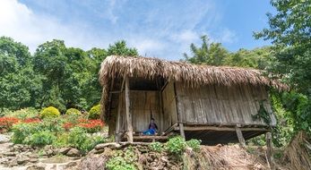 tribal house in thailand