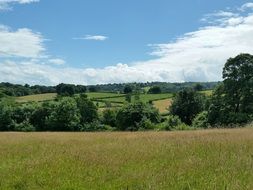 Fields Wales Landscape