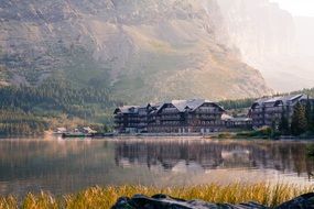 historic hotel in Glacier National Park