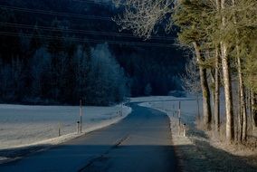 landscape of absolutely gorgeous road to Austria Alps