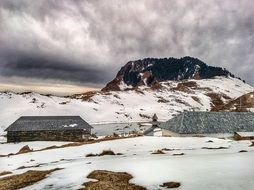 winter natural landscape