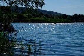 Lake Mirroring Water