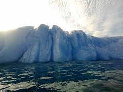 photo of an Arctic iceberg in Greenland
