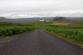 extraordinarily beautiful Iceland Church
