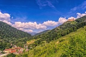 Alsace Vosges Landscape? France