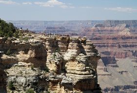 panorama of the picturesque grand canyon in colorado