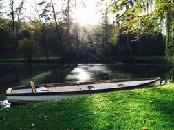 Pond Canoe Water Wilderness