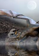 dragon in art design