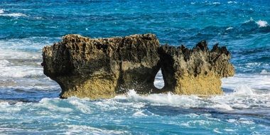 Cyprus Ayia Napa Rock blue Sea view