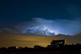Storm Clouds dark dramatic landscape