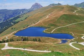 Reservoir in Thurn PaÃ