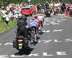 Bike riding competition