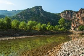 magnificent Landscape River Nature Water