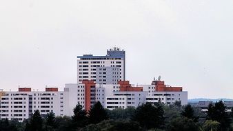 Landscape of skyscraper in Berlin